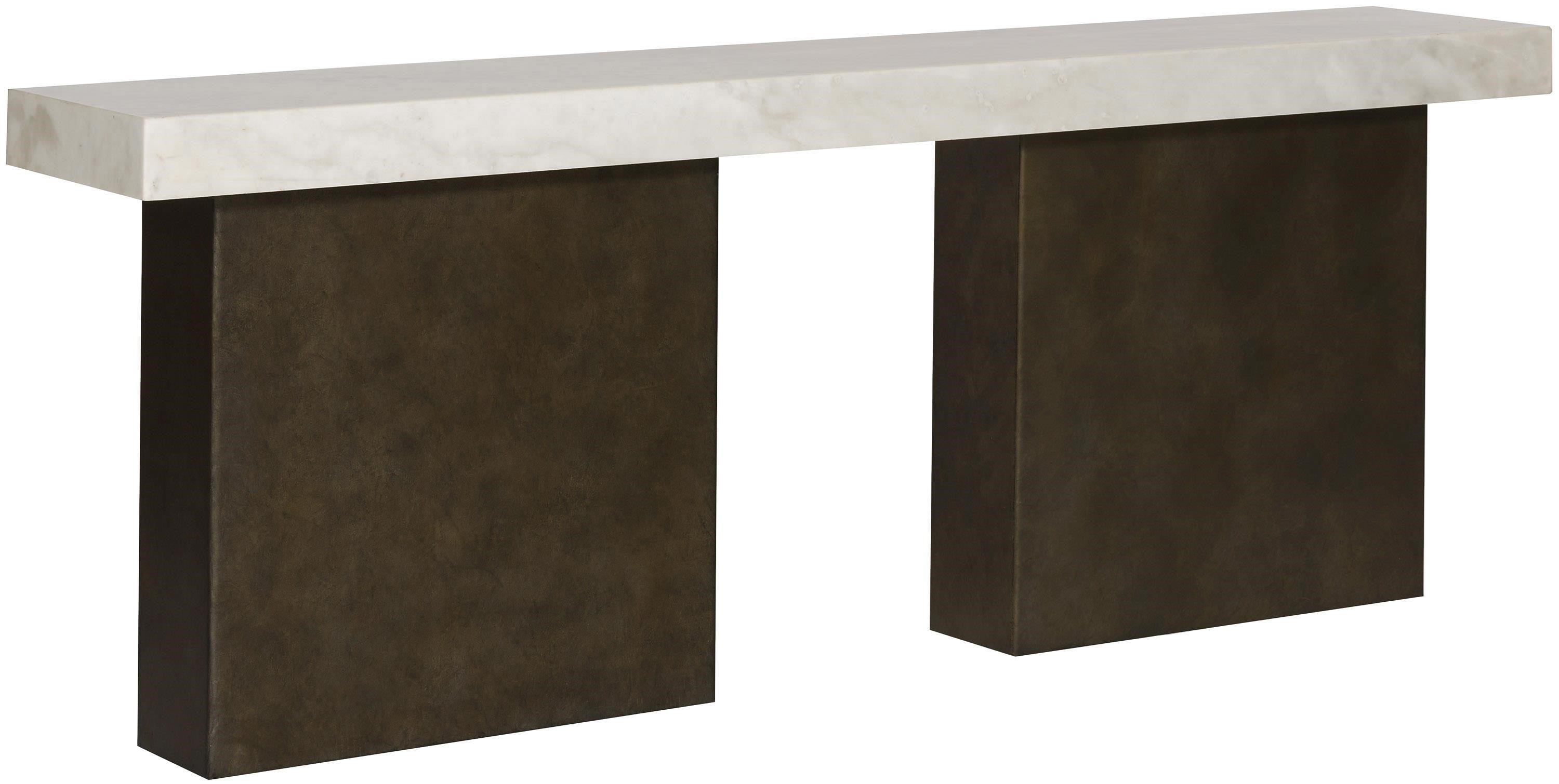 Marble Top Console Table